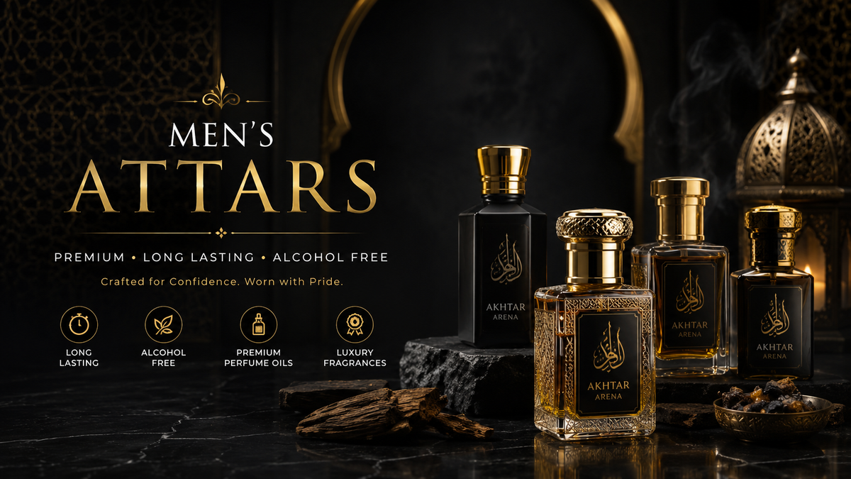 Premium men's attars by Akhtar Arena